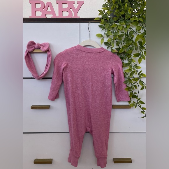 Baby Cat and Jack Pijama and Bow set🌷 - Picture 2 of 2